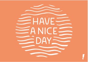 Cartão Hn Have A Nice Day R2a21