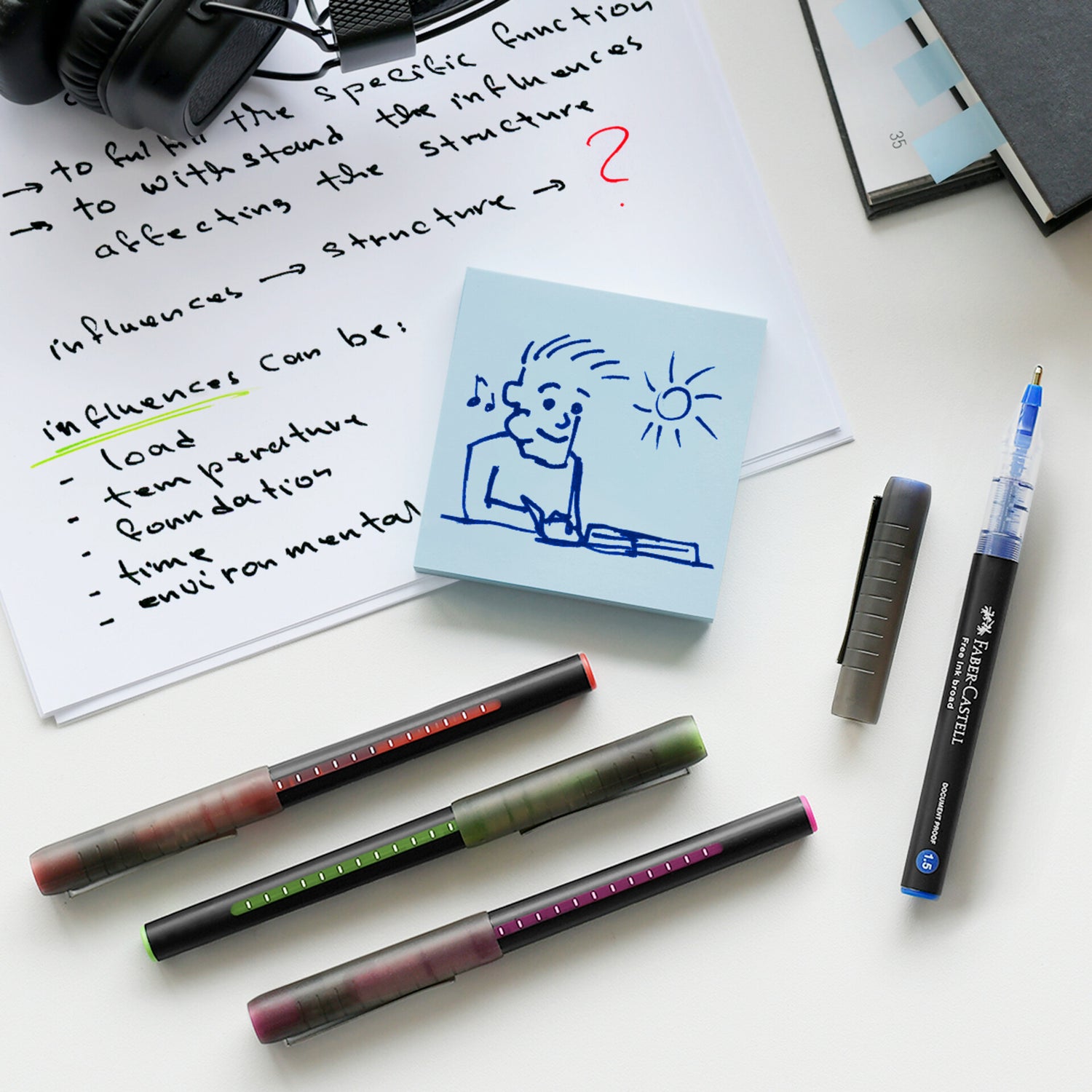 Roller Free Ink 1.5 Bordeaux