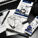 Marcador Pitt Manga (B/F/S/Xs) Preto 4 Unidades