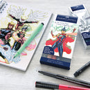 Marcador Pitt Artistic Pen Comic Sortido 6 Unidades