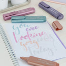 Marcadores Textliner Metálico 8 unidades Faber Castell