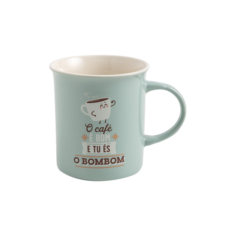 Caneca - O Café É Bom E Tu És O Bombom