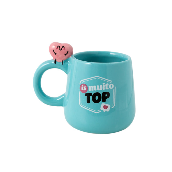 Caneca Coração - És Muito Top