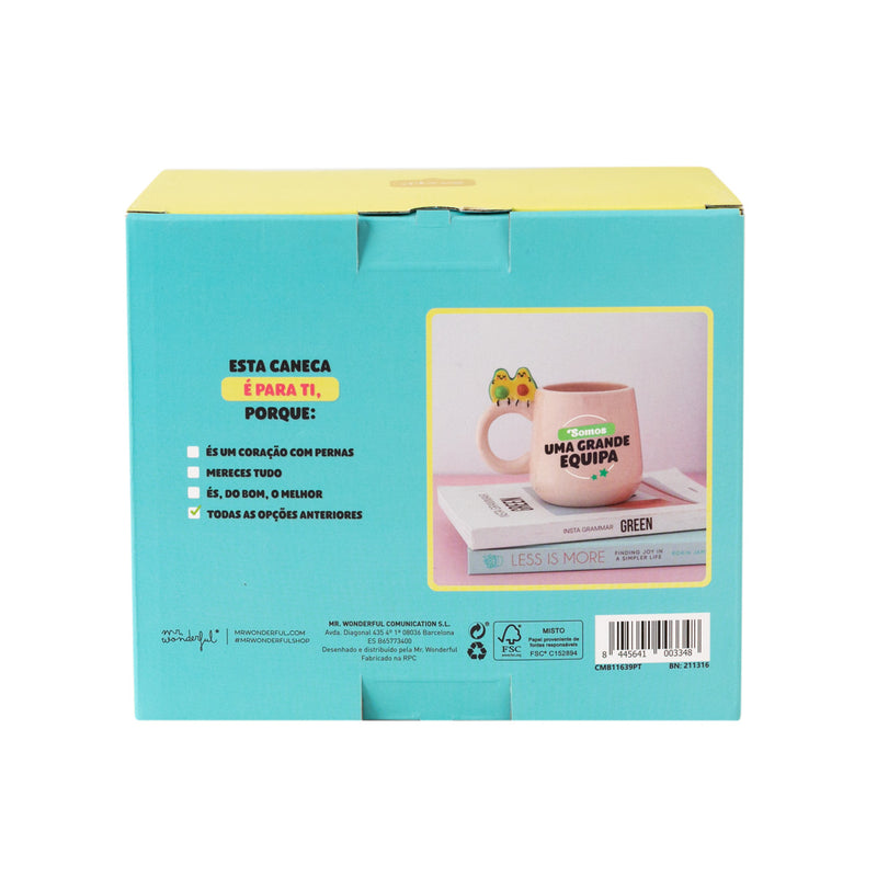 Caneca Abacate - Somos Uma Grande Equipa