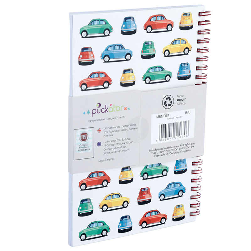 Caderno Formato A5 Esp - Fiat 500