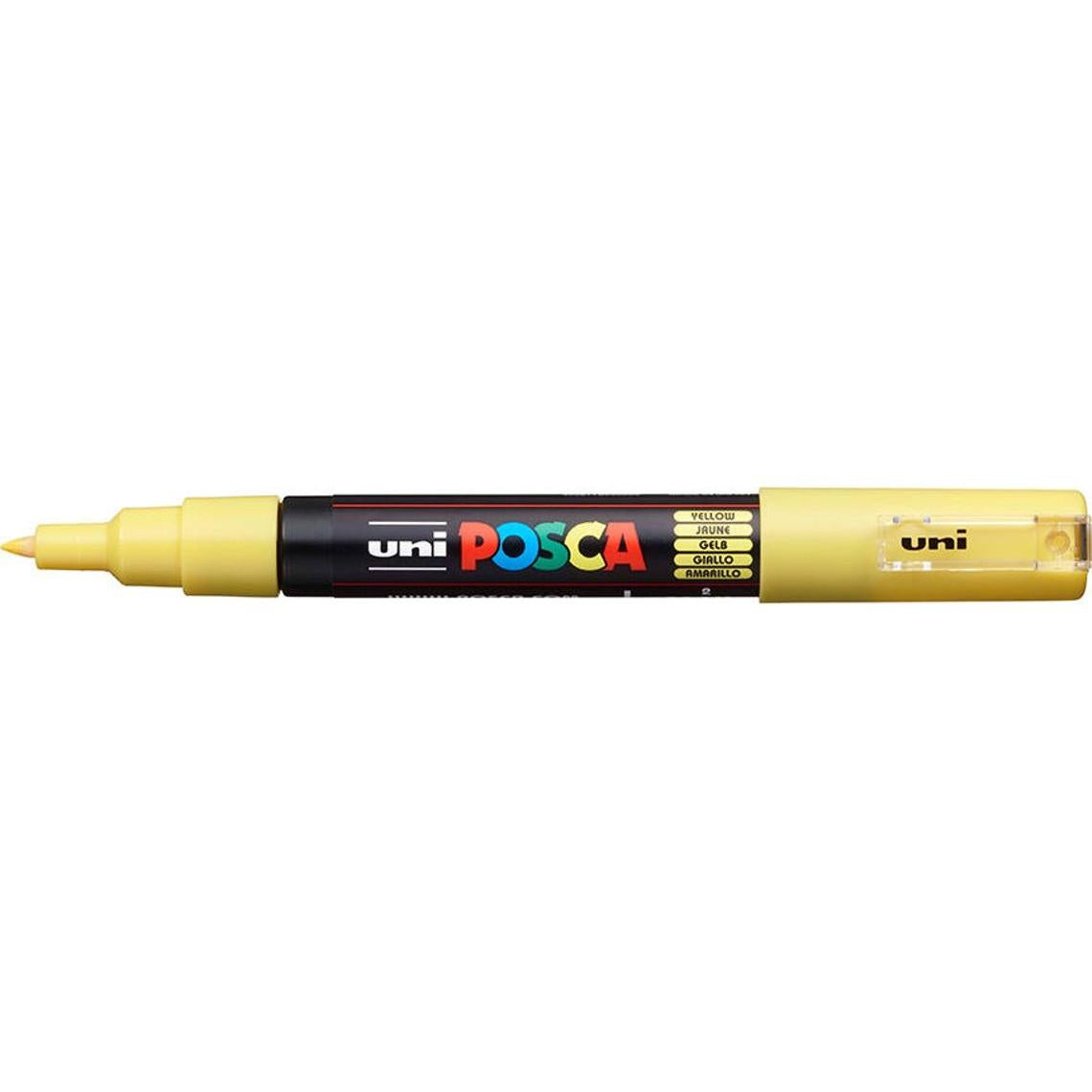 Marcador Posca Pc-1M Amarelo