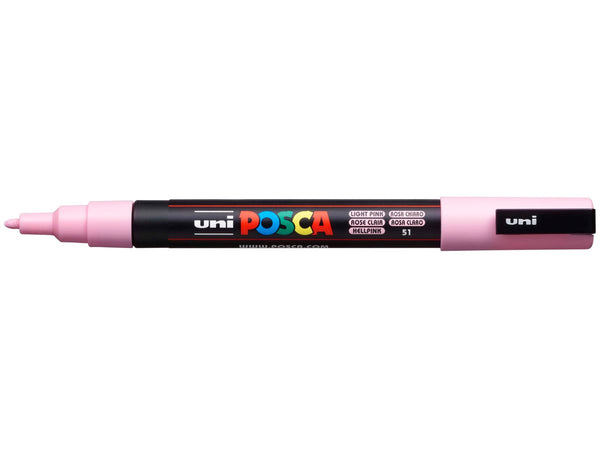 Marcador Posca Pc-3M Rosa Claro