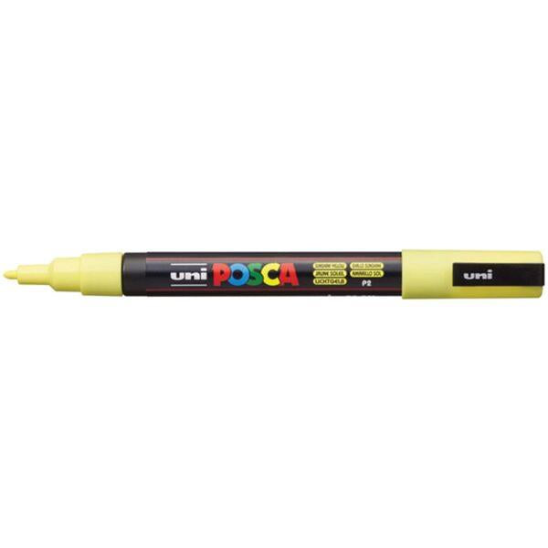 Marcador Posca Pc-3M Amarelo Sunshine