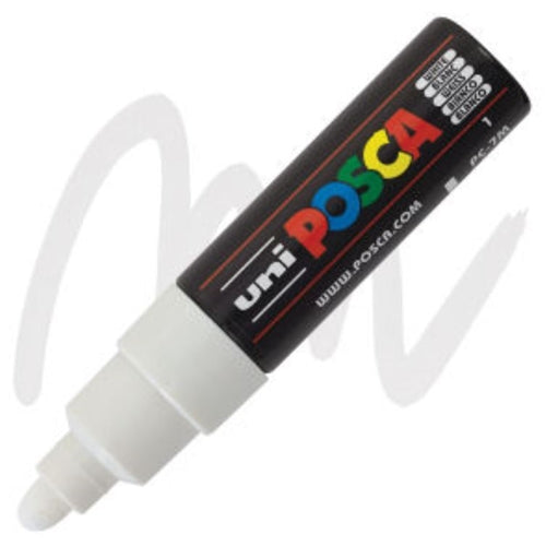 Marcador Posca Pc-7M Branco