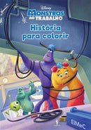 Monstros ao Trabalho - História para Colorir de Disney