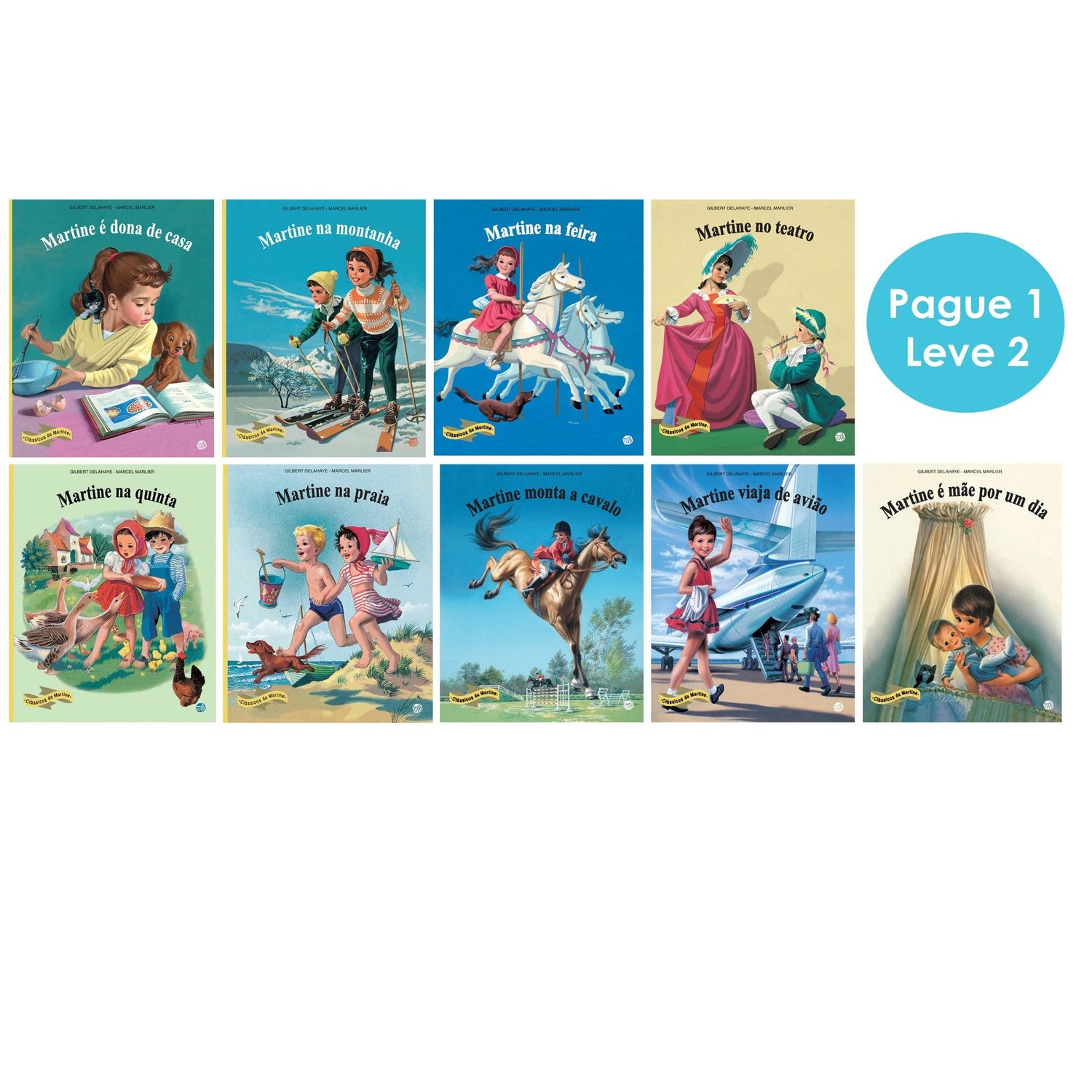 Martine Clássicos - Livros de Histórias de Gilbert Delahaye