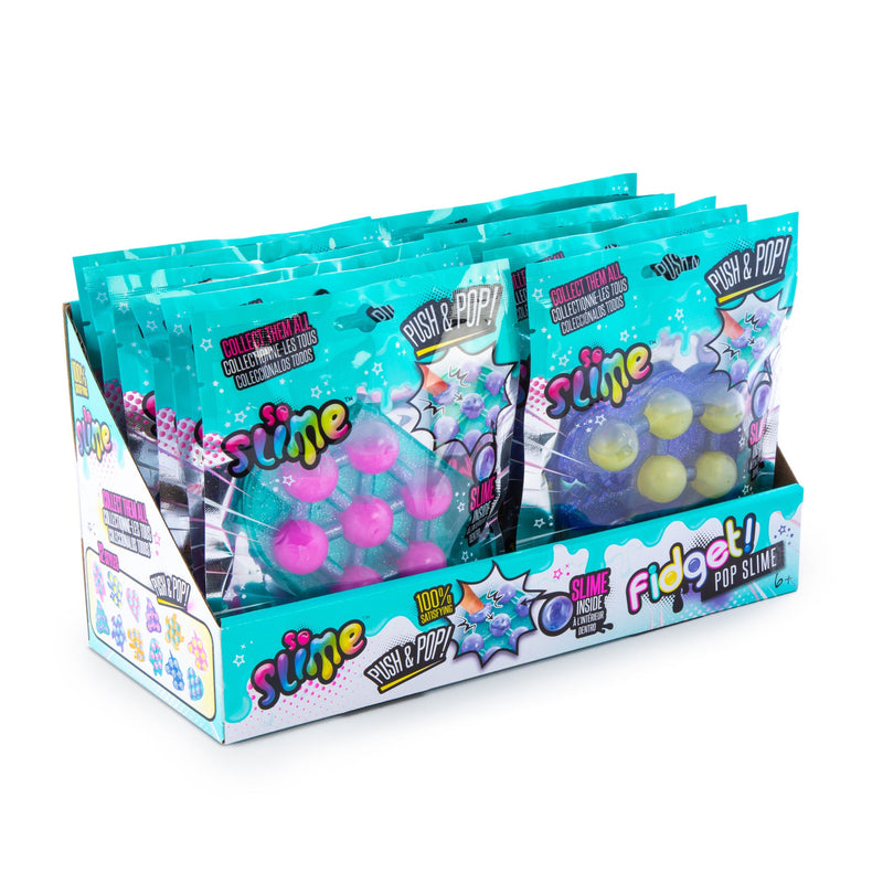 Fidget Pop Slime (vários modelos)