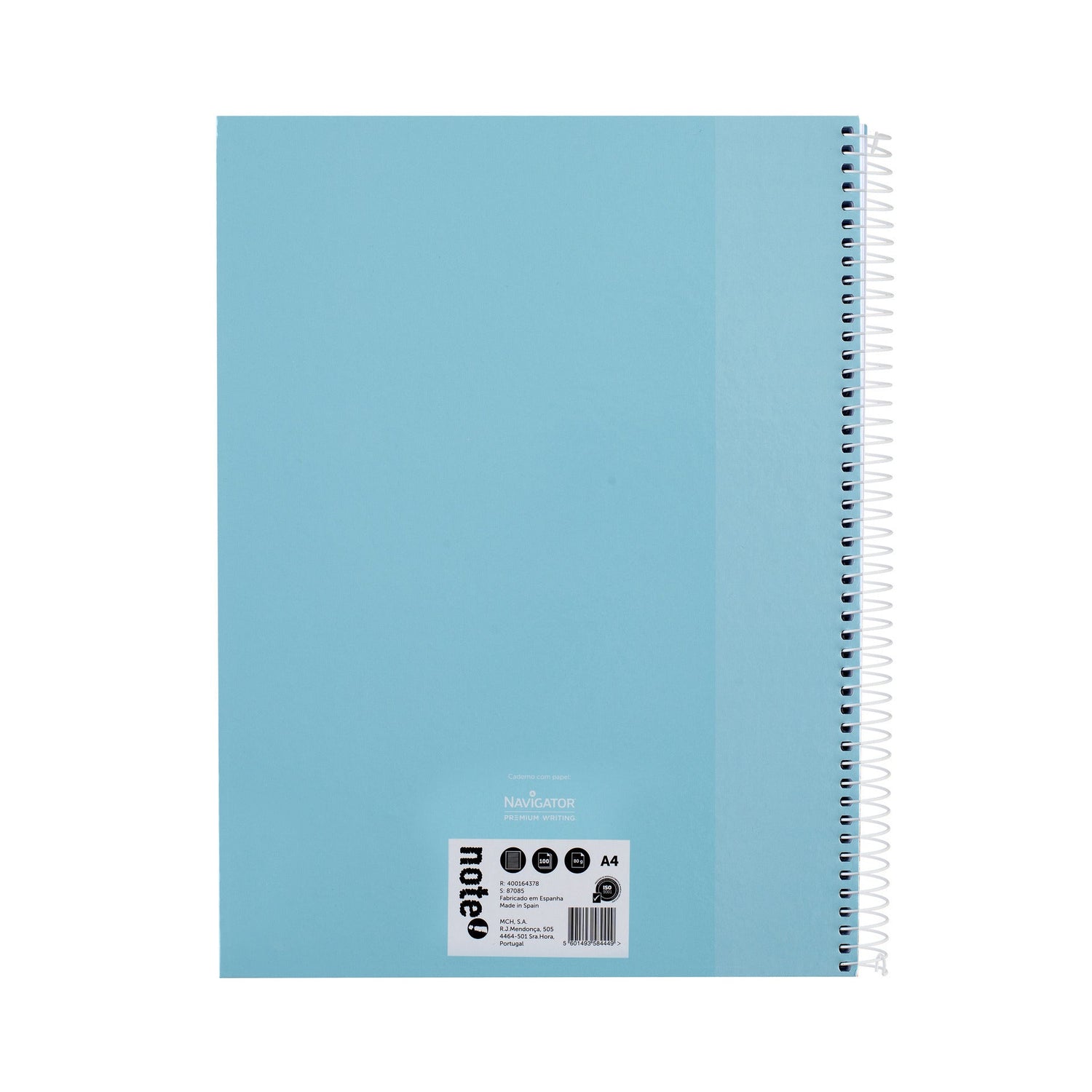 Caderno Espiral A4 Pautado Pastel (várias cores) Note!