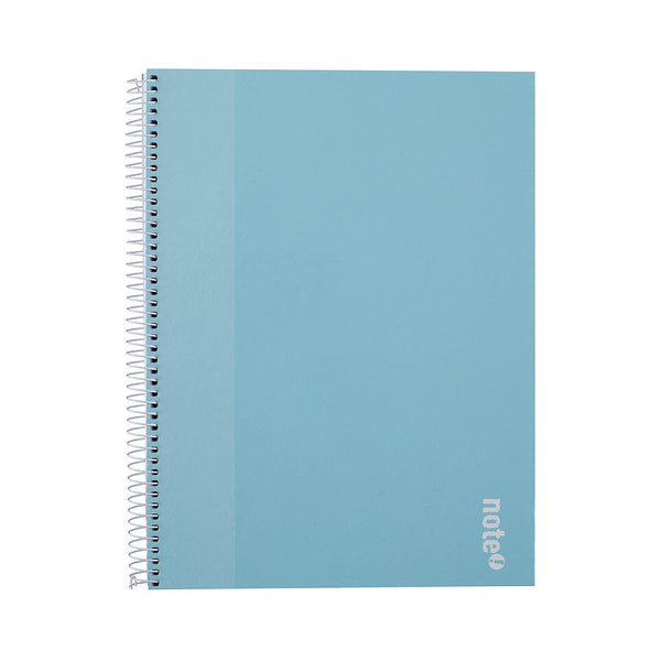 Caderno Espiral A4 Capa Dura Pautado 100 folhas Pastel