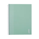 Caderno Espiral A4 Capa Dura Pautado 100 folhas Pastel