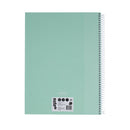 Caderno Espiral A4 Capa Dura Pautado 100 folhas Pastel