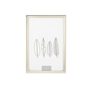 Moldura Prateada Lisa 10 x 15cm