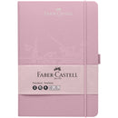 Caderno Gift A5 Com Elástico Roller Ink Rosa Faber Castell