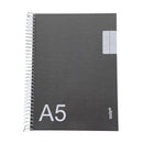 Caderno Espiral A5 Quadriculado 100Folhas Tecnoline Note!
