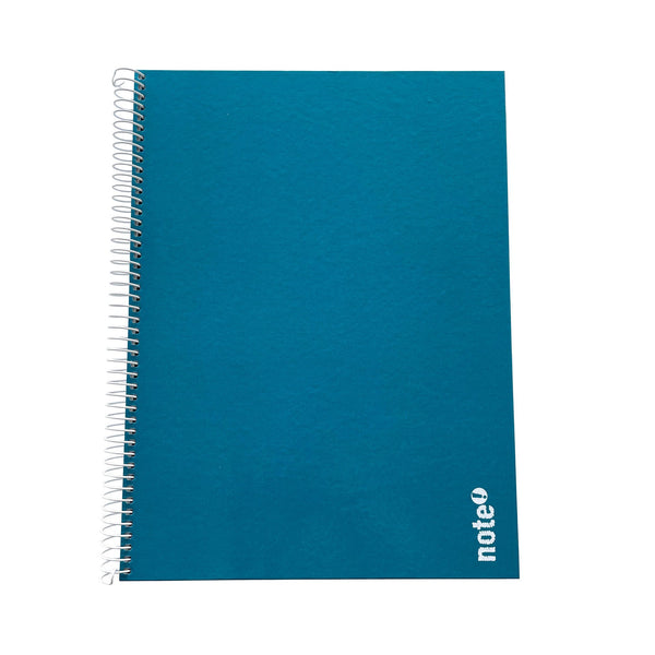 Caderno Espiral A5 Capa Dura Q 100F Az Ac TecnoColor