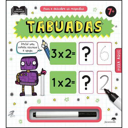 Tabuadas - Puxa e Descobre as Respostas