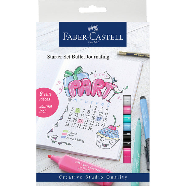 Set Iniciação Bullet Journaling Faber Castell