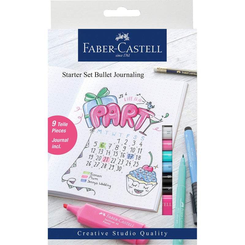 Set Iniciação Bullet Journaling Faber Castell