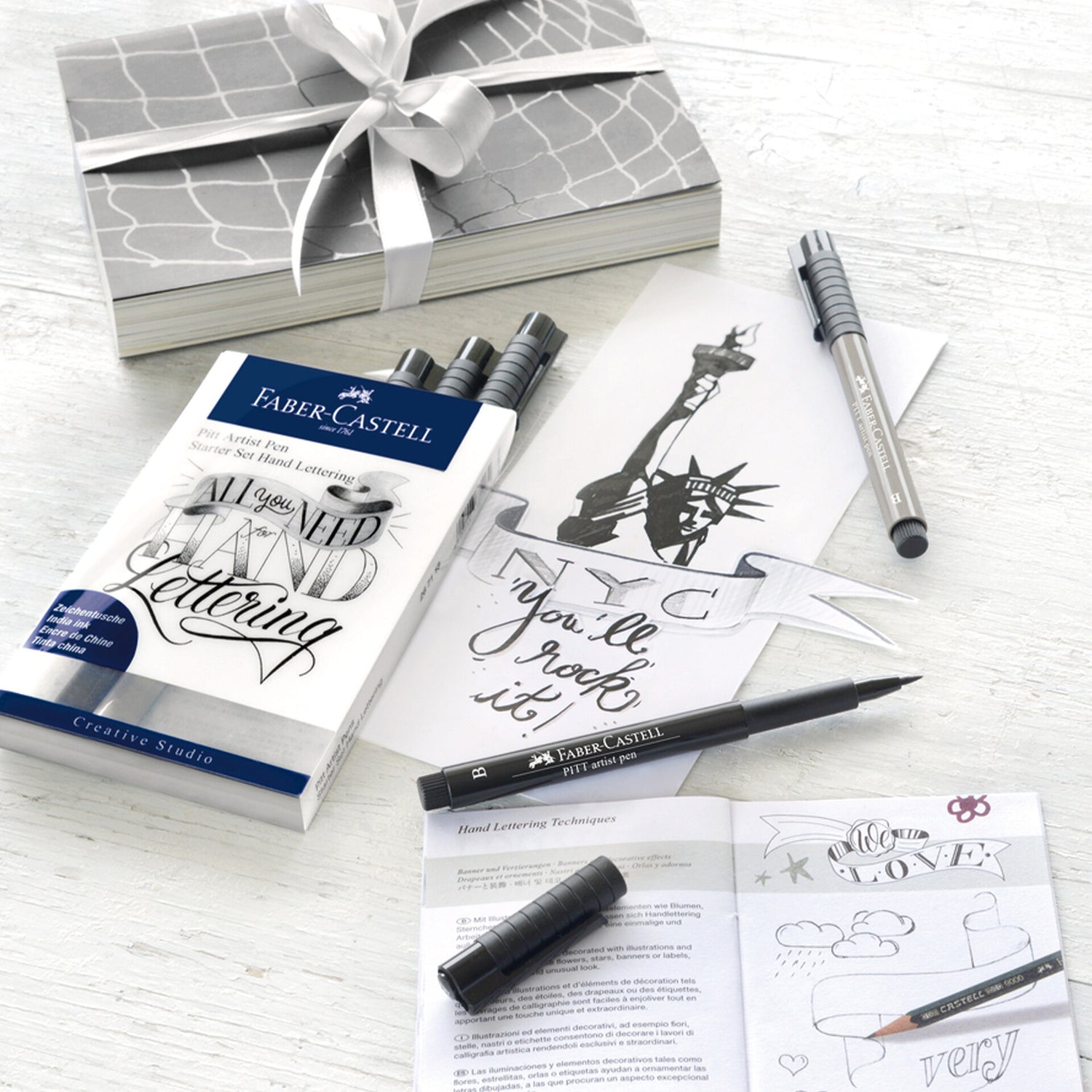 Set Iniciação Caligrafia Faber Castell