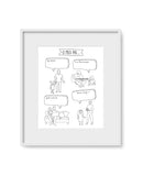 Facepaper "Person Pai Filha"