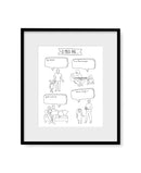 Facepaper "Person Pai Filha"