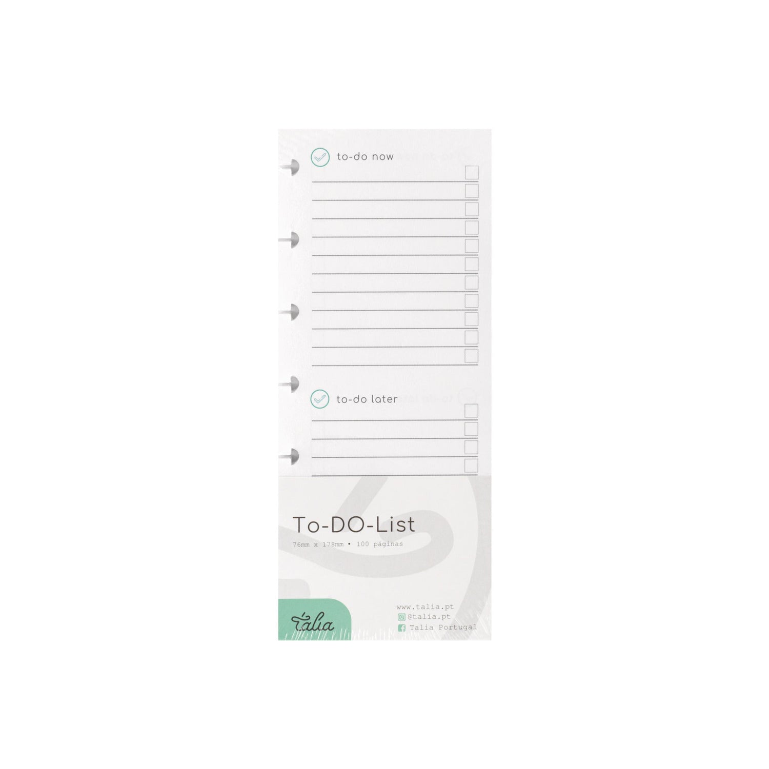 Bloco Smart To Do List Talia