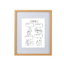 Facepaper "Person Pai Filha"