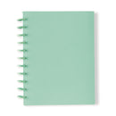 Caderno Smart com Elástico Espiral A4 Pautado Verde