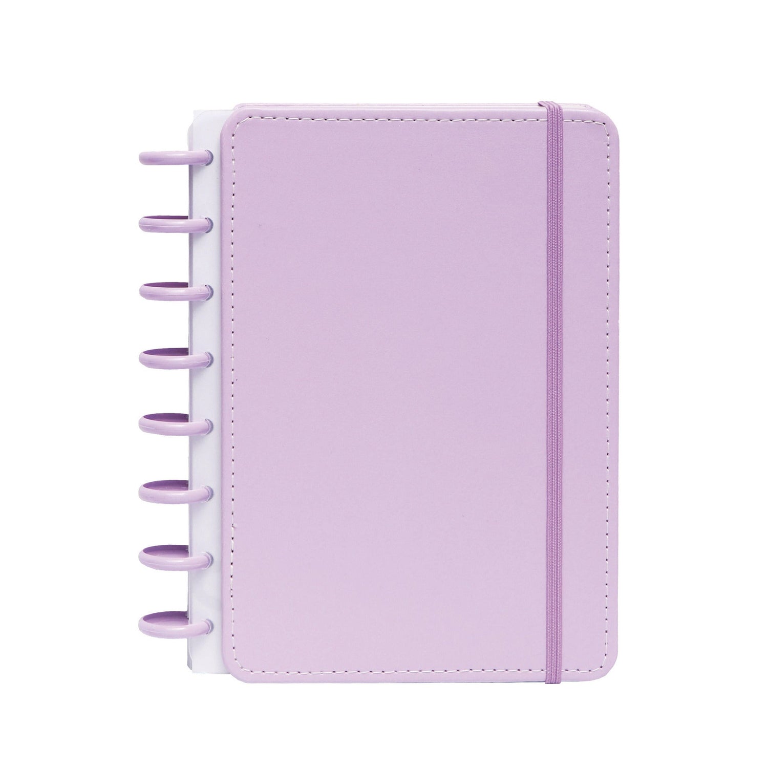 Caderno Smart com Elástico Espiral A5 Pautado Lilás Talia