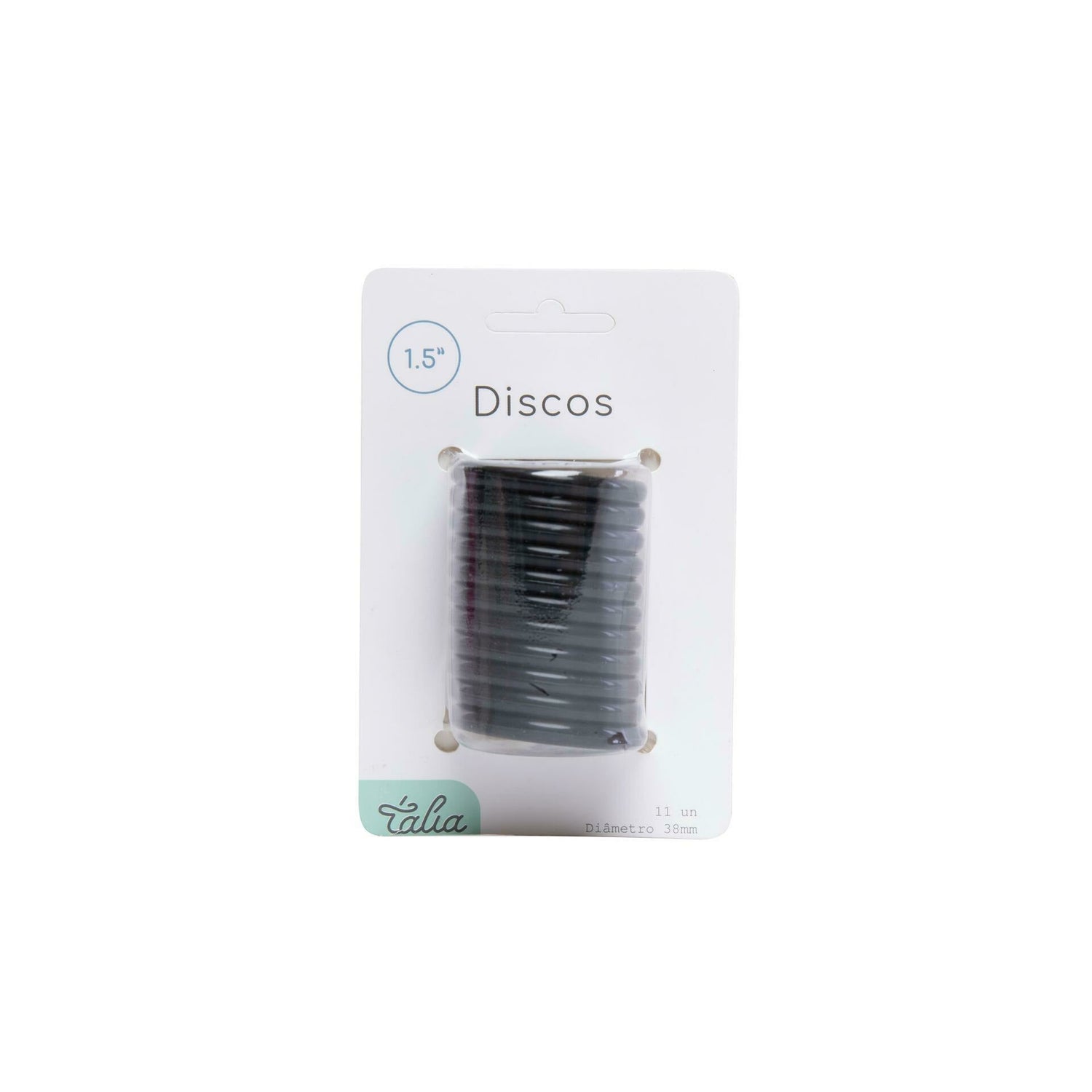 Argolas para Caderno Smart Pretas Talia