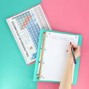 Pasta A4 Lombada Estreita com Elástico e Recarga Pastel Oxford (artigo sortido)