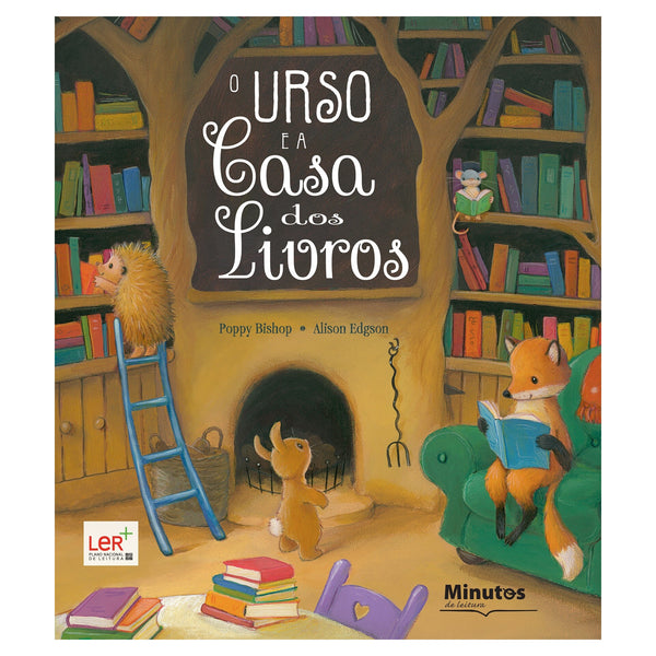 O Urso E A Casa Dos Livros de Poppy Bishop