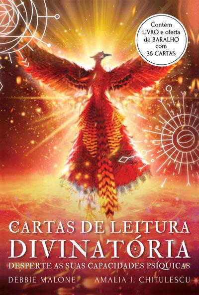 Cartas de Leitura Divinatória de Debbie Malone Contém Livro e Oferta de Baralho com 36 Cartas