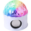 Coluna Sem Fios Bola Led Disco USB