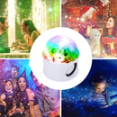 Coluna Sem Fios Bola Led Disco USB