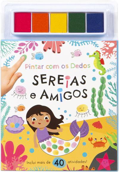 Pintar com os Dedos - Sereias e Amigos
