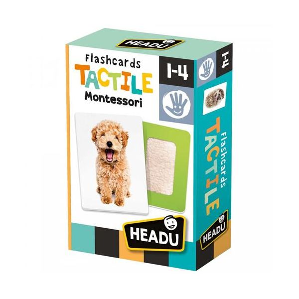 Flashcards Tactile Montessori Headu