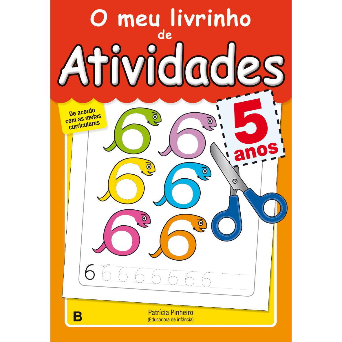 O Meu Livrinho de Atividades - 5 Anos de Patrícia Pinheiro