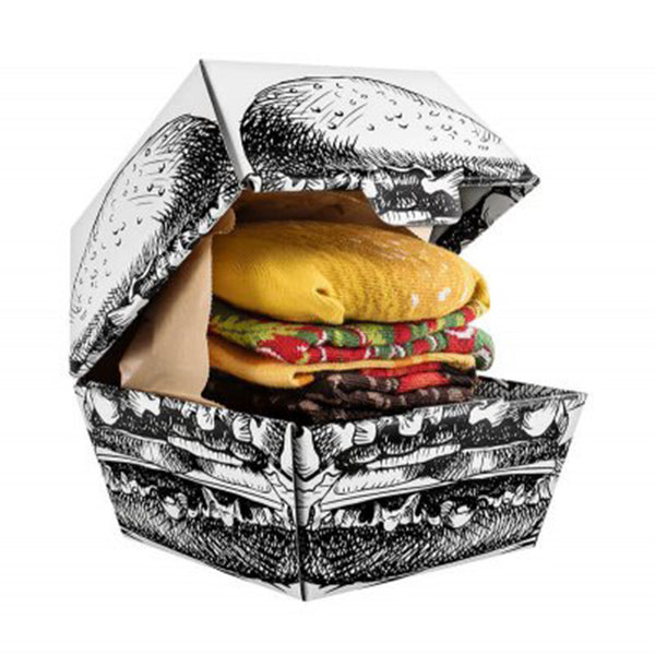Conjunto 2 Meias - Caixa Hamburguer