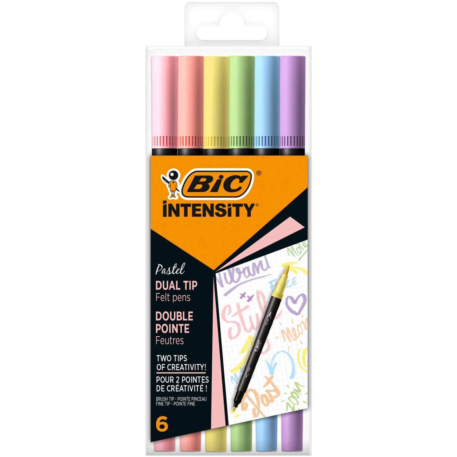 Marcadores de Colorir Dual Intensity Pastel