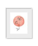 Facepaper "Flores Vermelhas"