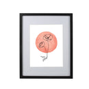 Facepaper "Flores Vermelhas"