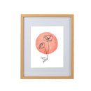 Facepaper "Flores Vermelhas"