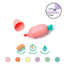 Conjunto 6 Sublinhadores Mini - Carrate Team