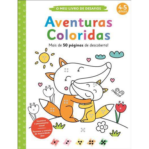 Aventuras Coloridas de Elizabeth Golding - O Meu Livro de Desafios: